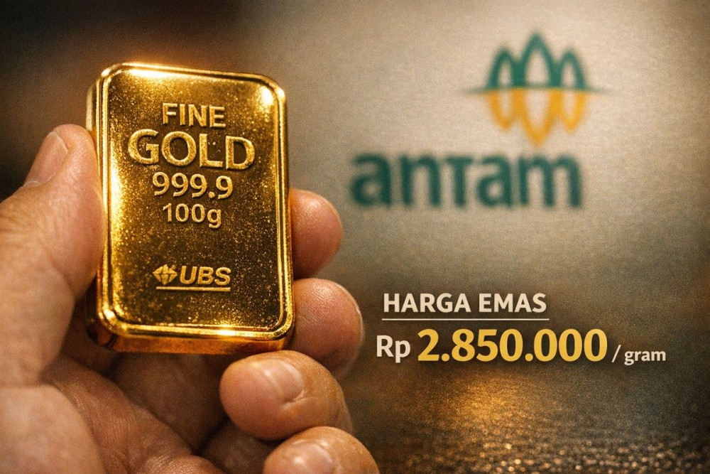 Antam Gold Prices Stable, Buyback Falls