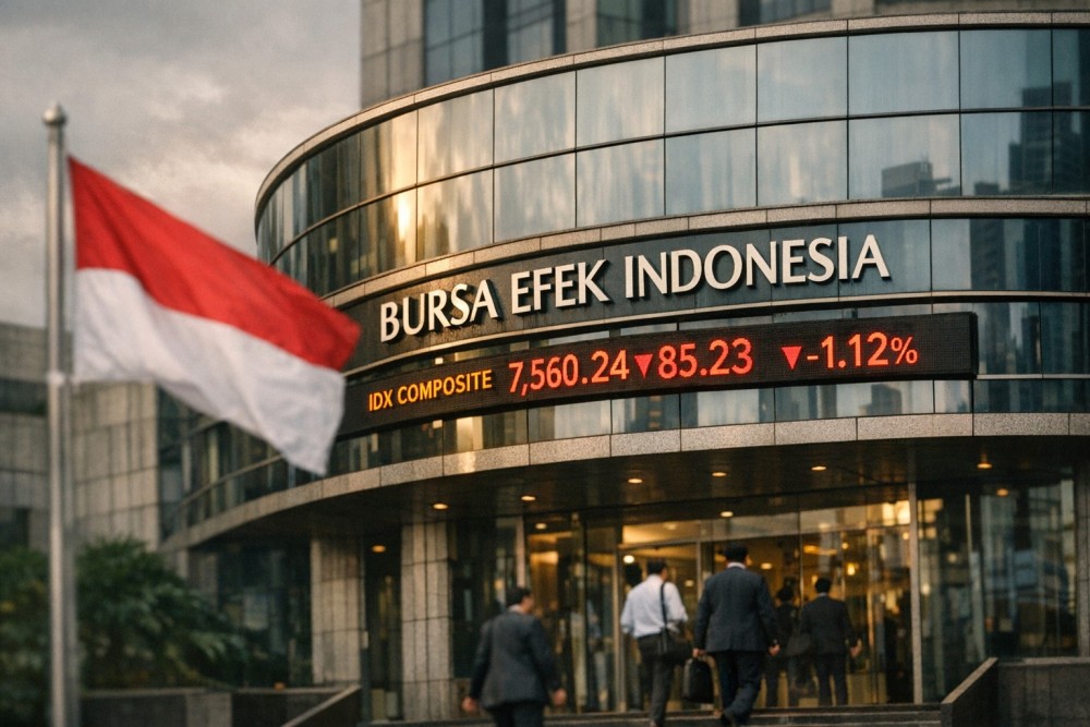 IHSG Melemah ke 7.560, MSCI Bekukan Rebalancing Mei