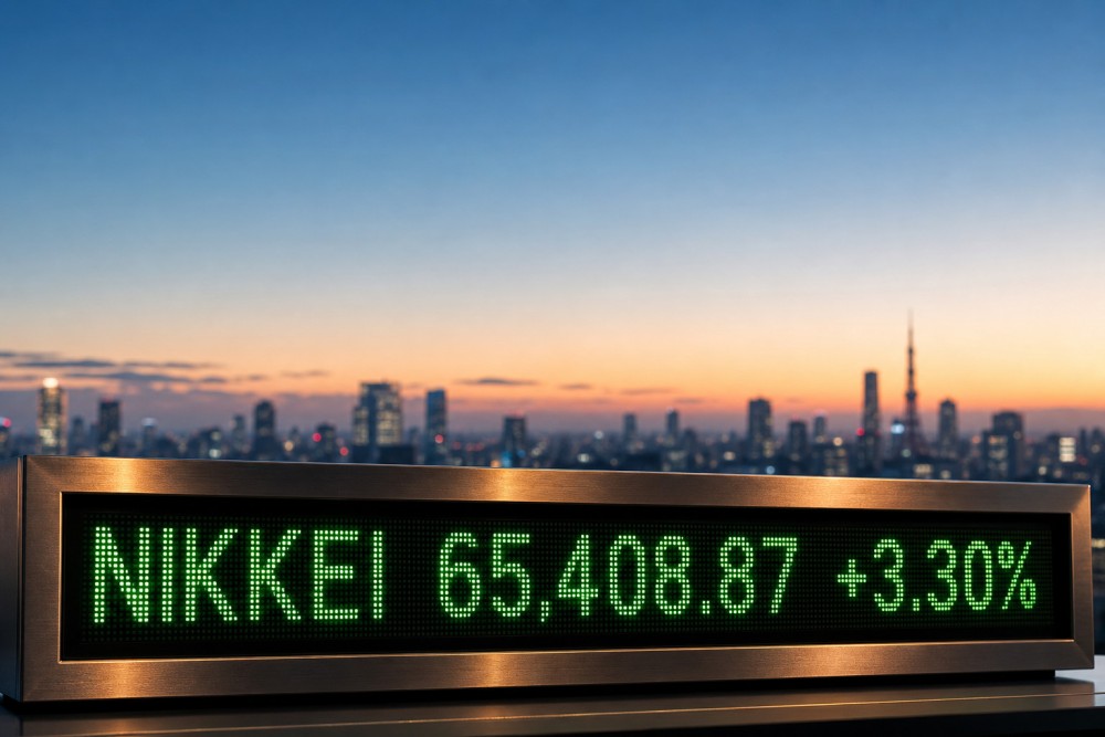 Nikkei 225 Tembus 65.000, Rekor Tertinggi Sepanjang Masa