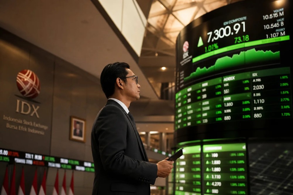 IHSG Sesi Siang Rally 1,26% ke 6.482 Asing Net Buy