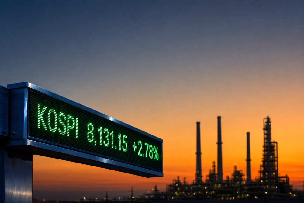 KOSPI Rekor 8.131, Minyak Terbelah Pasca Serangan Iran