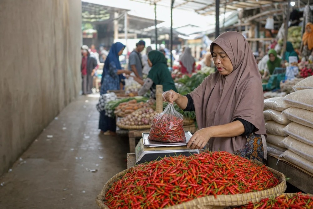 Harga Pangan Naik Jelang Idul Adha, Cabai Rp 82.000/kg