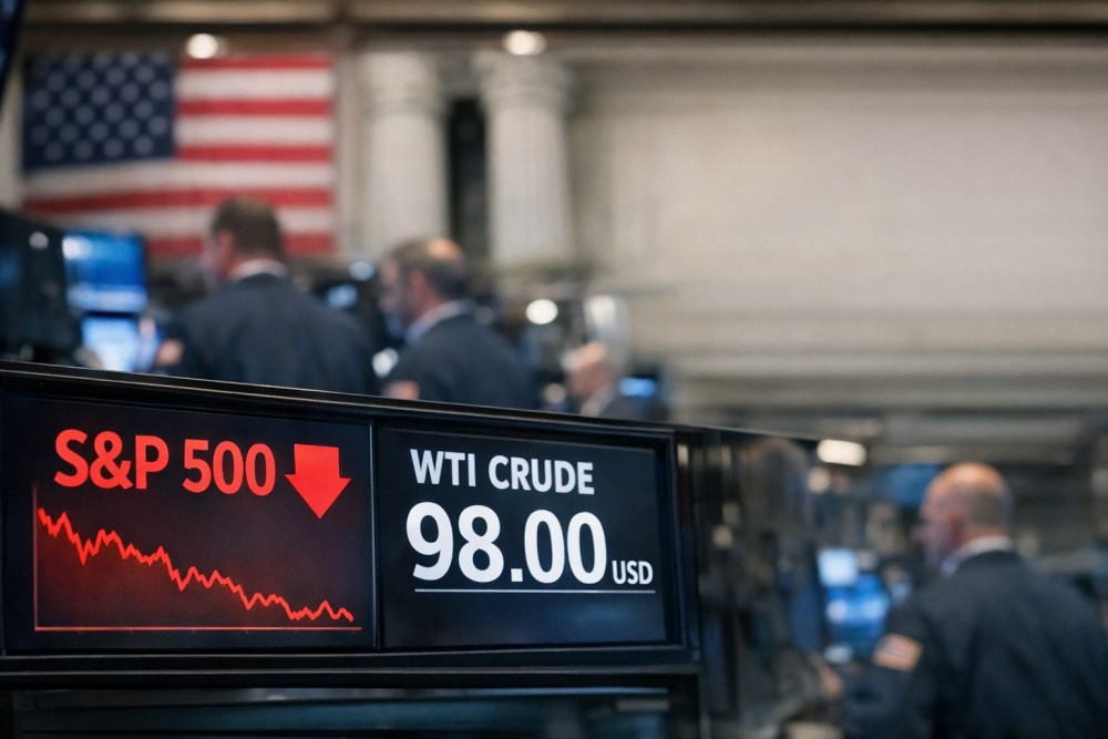 Wall Street Melemah, Minyak ke USD 98 Imbas Bentrokan AS-Iran