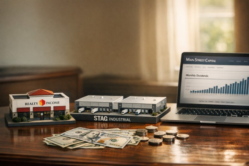 Mau Dividen Setiap Bulan? Cek Saham Realty Income (O), STAG & MAIN