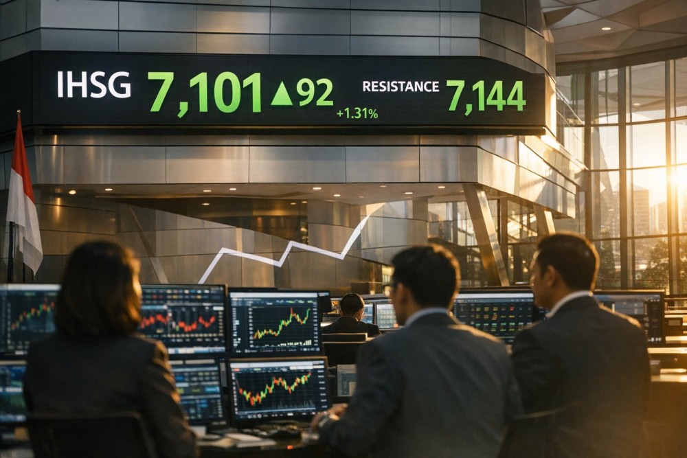 Indonesia IHSG Eyes 7,144 on April 30 Outlook