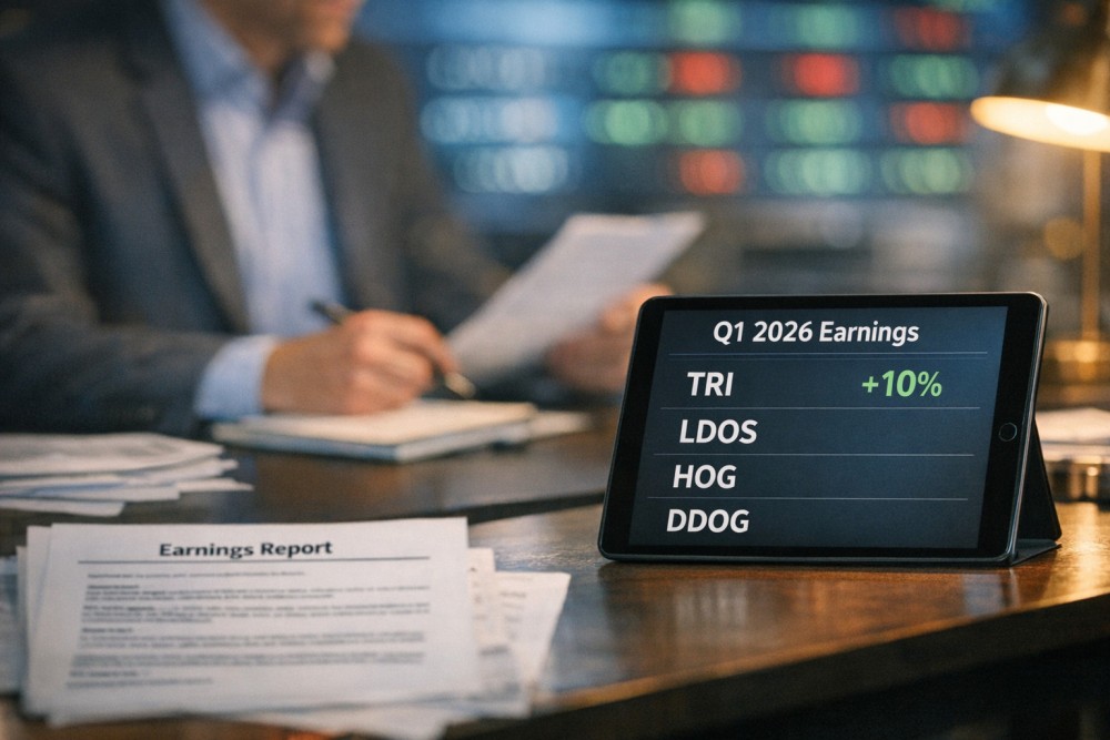 Rangkuman Earnings Q1 2026: TRI, LDOS, HOG, DDOG