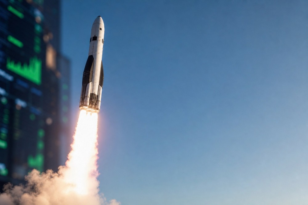 SpaceX Incar IPO Rekor, Saham Antariksa Naik