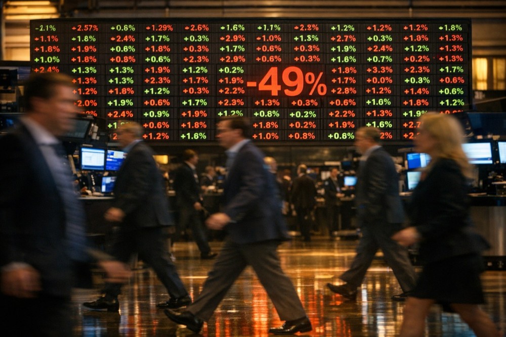 9 Saham AS Bergerak Tajam: Nike Pangkas, Zimmer Anjlok