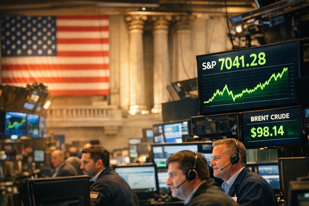 Global Markets Rally to Records as Oil Drops Below $100