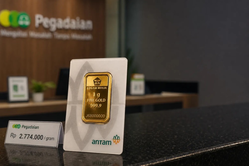 Harga Emas Antam Stagnan, UBS Pegadaian Turun Lagi