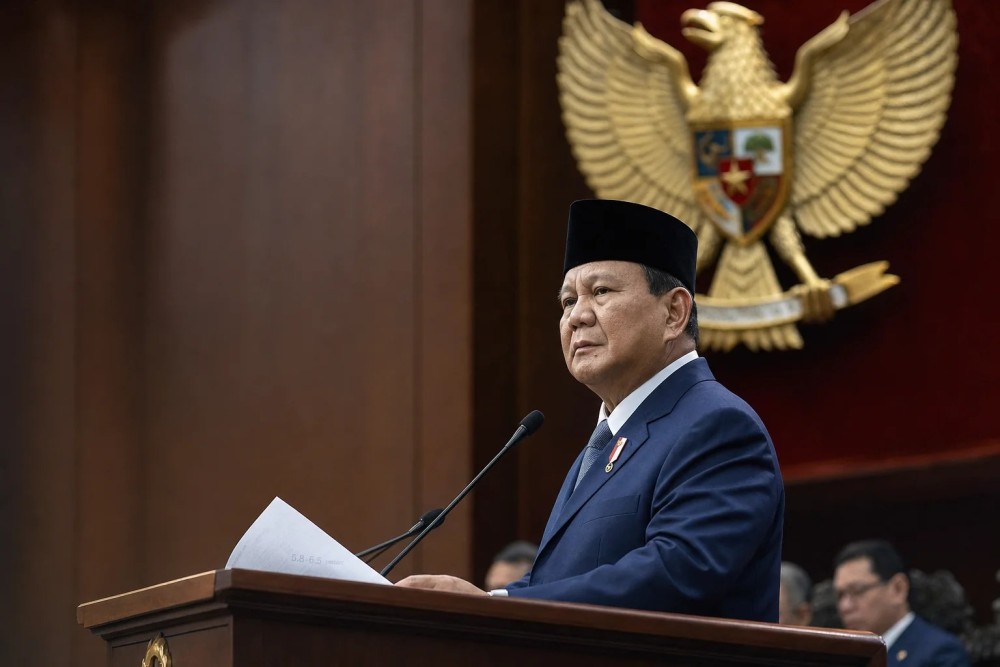 Prabowo RAPBN 2027: Pertumbuhan 5,8-6,5%, Rupiah 17.500