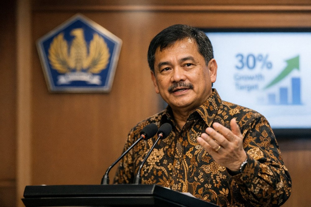 Indonesia Targets 30% Tax Revenue Growth Throughout 2026