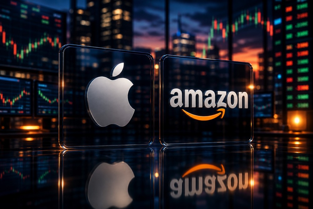 Gotrade Daily: Giliran Apple & Amazon Lapor Malam Ini