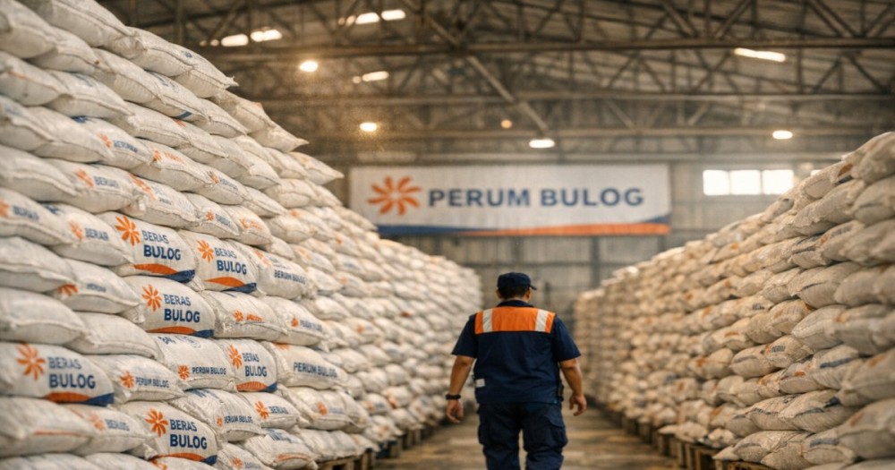 Cadangan Beras Indonesia Mencapai Rekor 5 Juta Ton, Tanpa Impor 2026