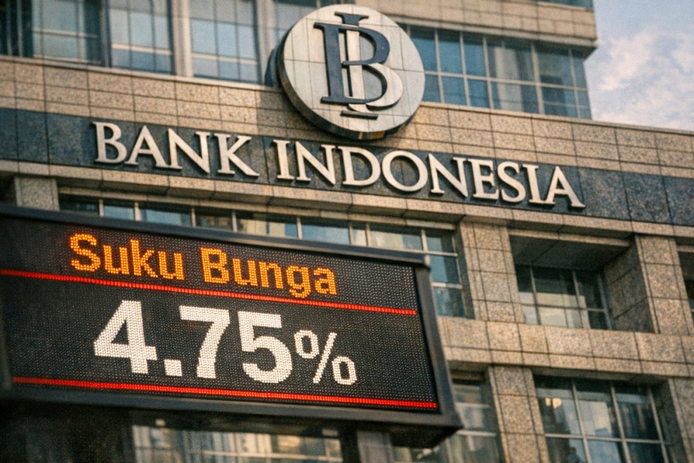 BI Pertahankan Suku Bunga 4,75% di Maret 2026