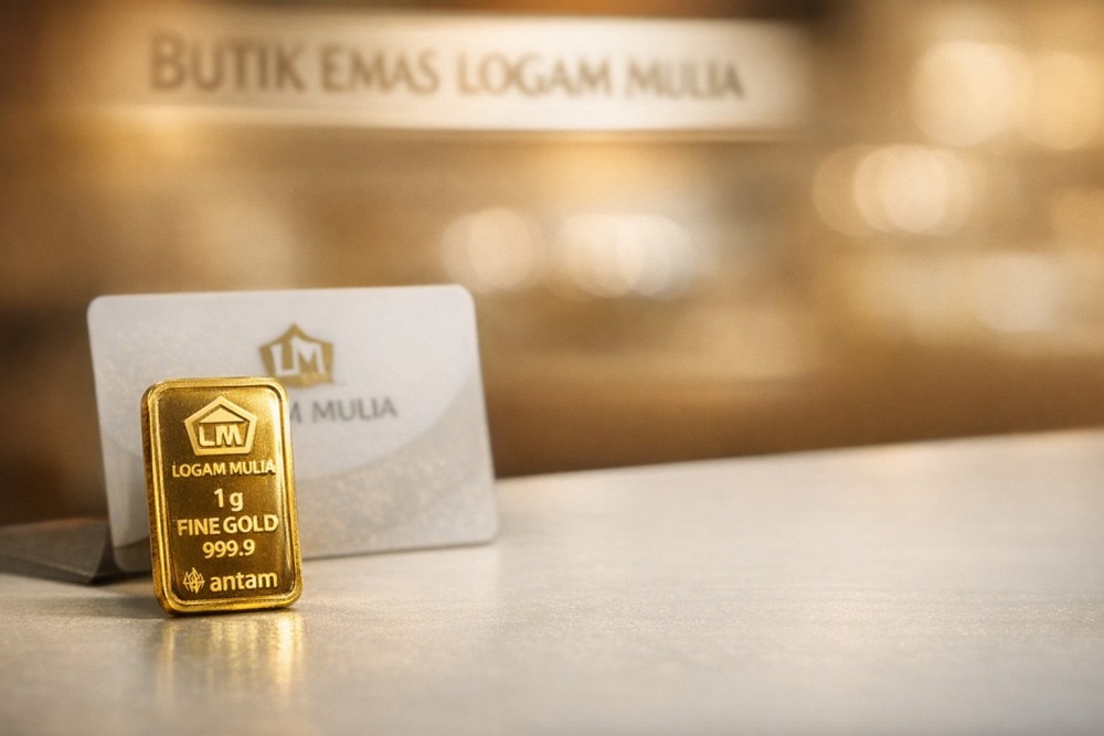 Harga Emas Antam Naik ke Rp2,814 Juta per Gram Hari Ini