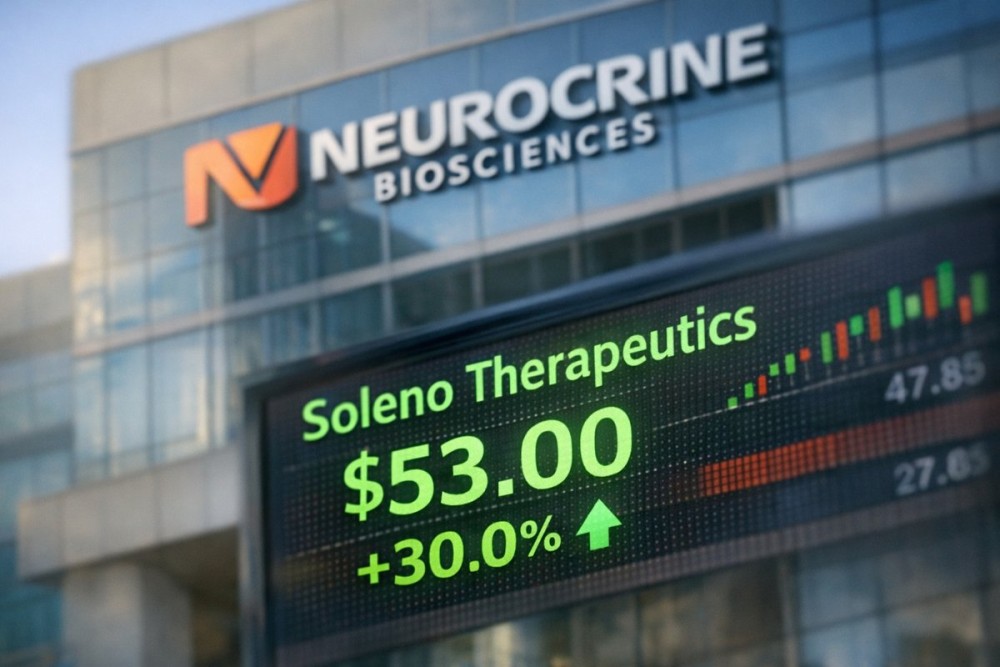 Konsolidasi Optimal: Soleno Dibeli Neurocrine