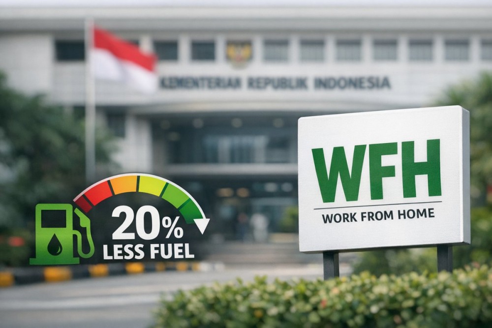 Kebijakan WFH Hemat BBM di Tengah Krisis Energi