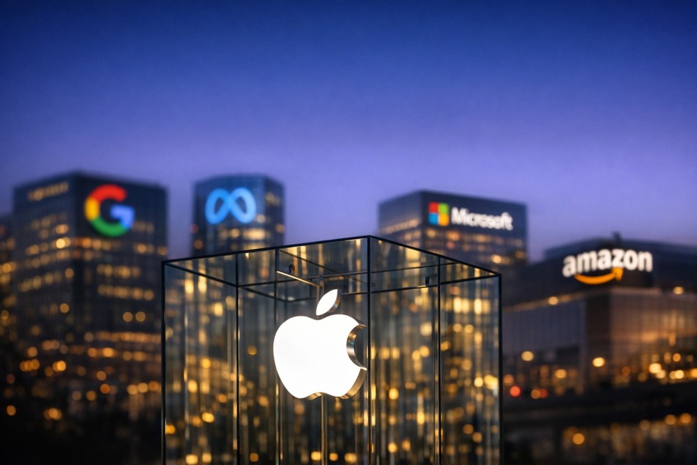 GOOGL, AMZN, META, MSFT Rilis Earnings AI, Apple jadi Penutup Mag 7