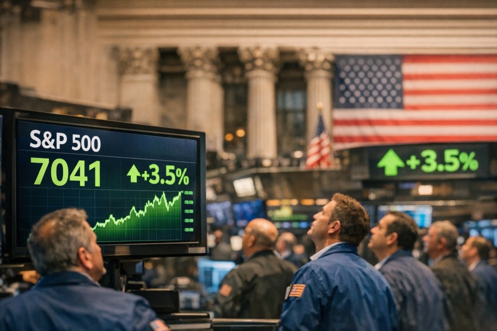 S&P 500 Cetak Rekor Baru, Barclays Sebut Rally FOMO