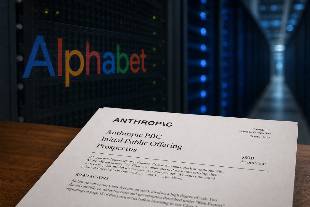 Anthropic IPO and Alphabet $80B Lift AI Infrastructure Trade