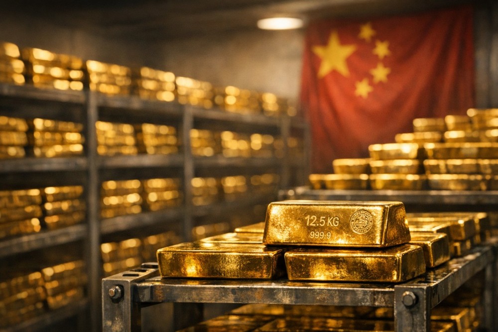 China Timbun Emas, Dolar AS Sentuh Titik Terendah 30 Tahun