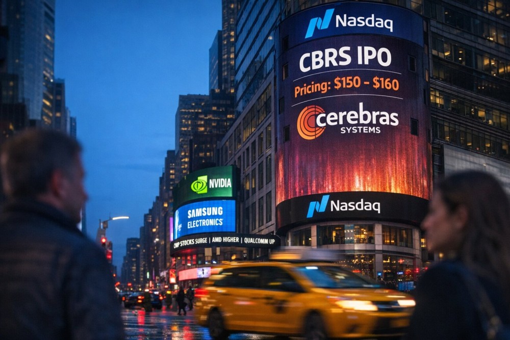 Asia Chip Stocks Hit Record as Cerebras Lifts IPO Range