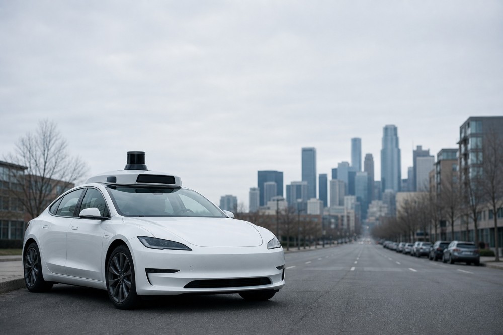 Tesla Robotaxi Fleet Trails Waymo as Q1 Stock Slides