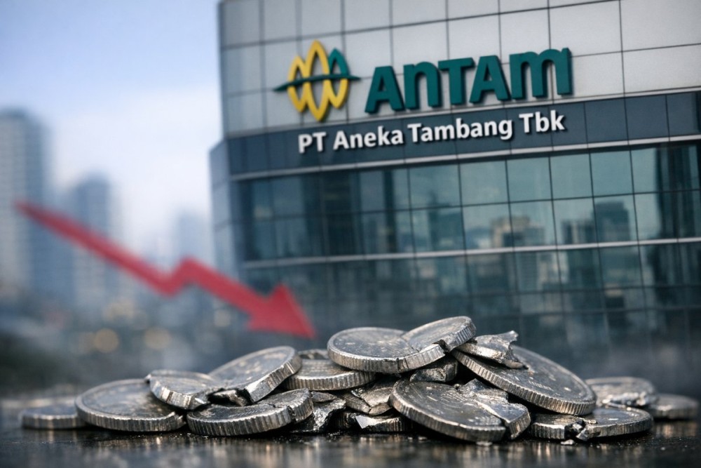 Harga Perak Antam Menurun Dipicu Faktor Global