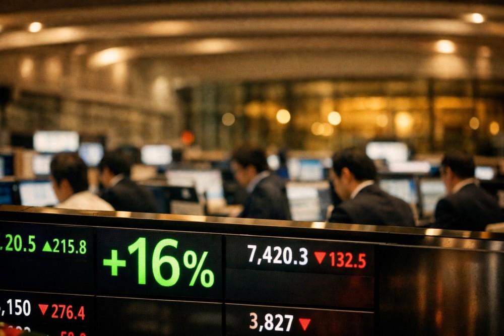 Saham Jepang Bergerak Liar Senin Ini karena Musim Laporan Keuangan