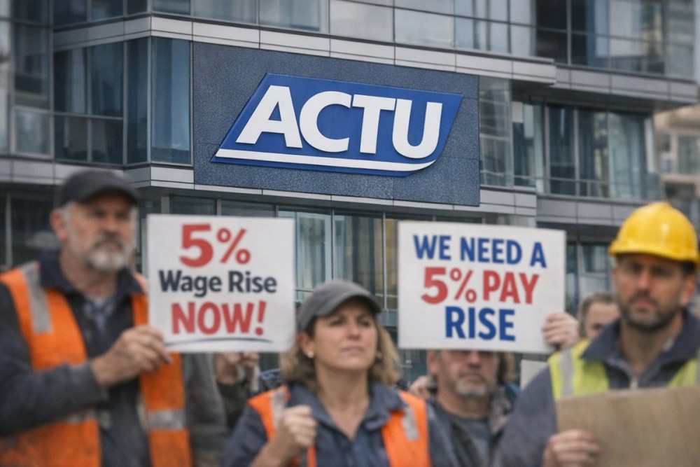 Unions Seek 5% Wage Increase in Australia