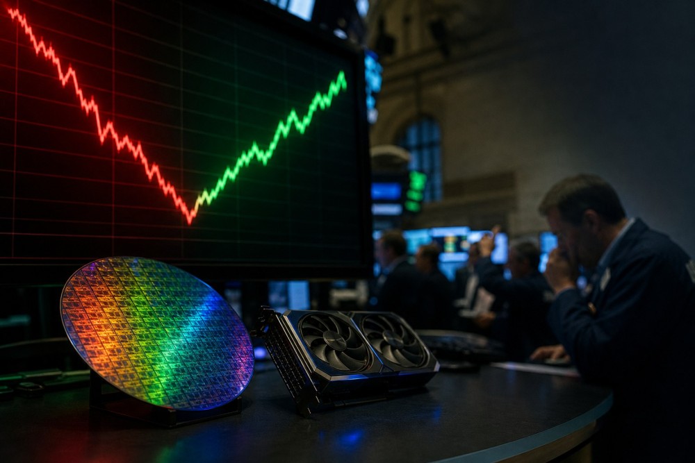 Saham Semikonduktor Anjlok, Nvidia dan Chip Rebound