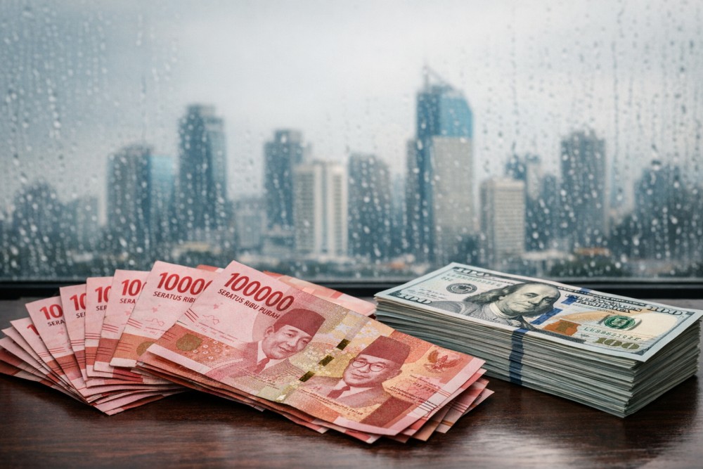 Indonesian Rupiah Hits Record Low at 17,130 per USD