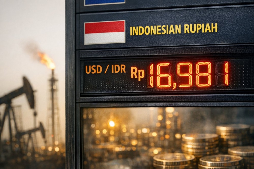 Rupiah Pressured, Nears Psychological Level