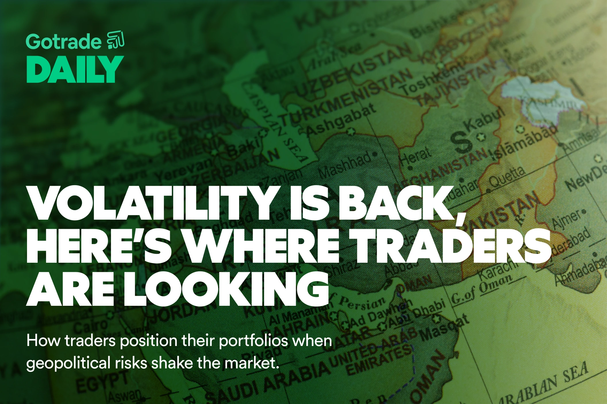 Gotrade Daily: Volatility Is Back, Here's Where Traders Are Looking