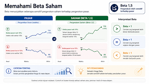 Beta saham.