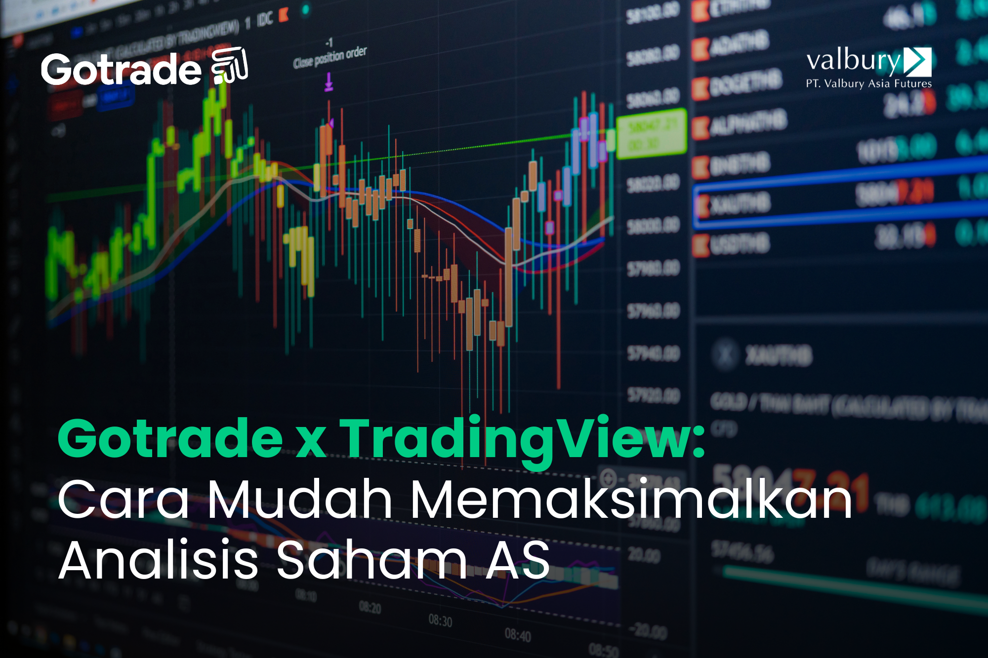 Gotrade Terintegrasi dengan TradingView: Cara Mudah Memaksimalkan Analisis Saham Kamu